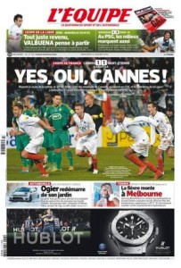 L'Equipe 15.01.14