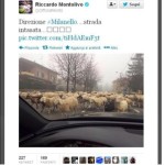 Curioso fuori programma per Riccardo Montolivo