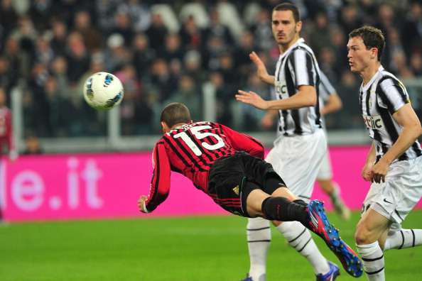 AC Milan's Algerian defender Djamel Mesb