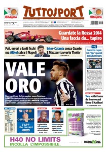 Tuttosport 26.01.14