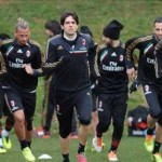 Milanello, allenamento in corso senza i nazionali