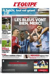 L'Equipe 06.02.14