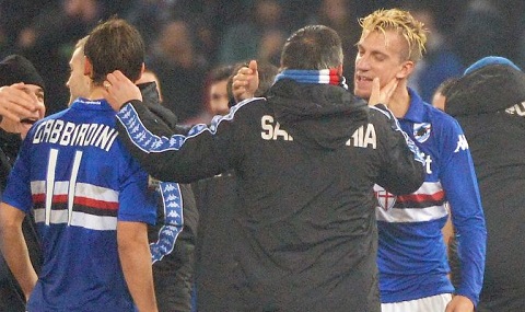 TUTTOSPORT.COM_maxi lopez gabbiadini mihajlovic sampdoria
