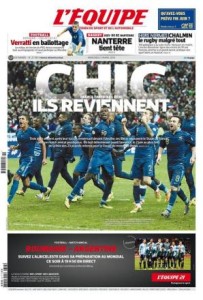 L'Equipe 05.03.14