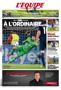 L'Equipe 13.03.14
