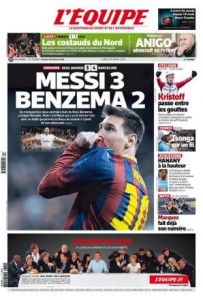 L'Equipe 24.03.14