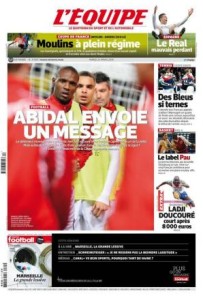L'Equipe 25.03.14