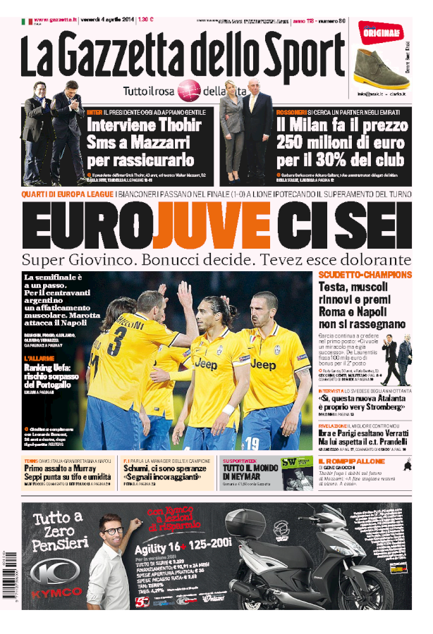 Gazzetta 04.04.14