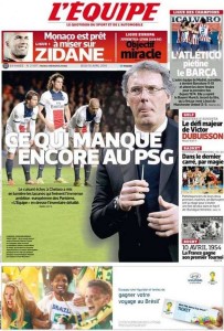 L'Equipe 10.04.14