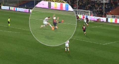Sportmediaset_Milan-Genoa Rigore non concesso