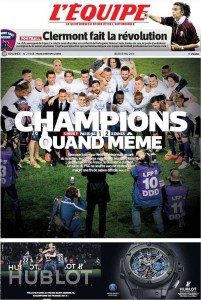 L'Equipe 08.05.14