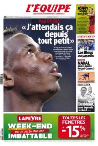 L'Equipe 20.05.14