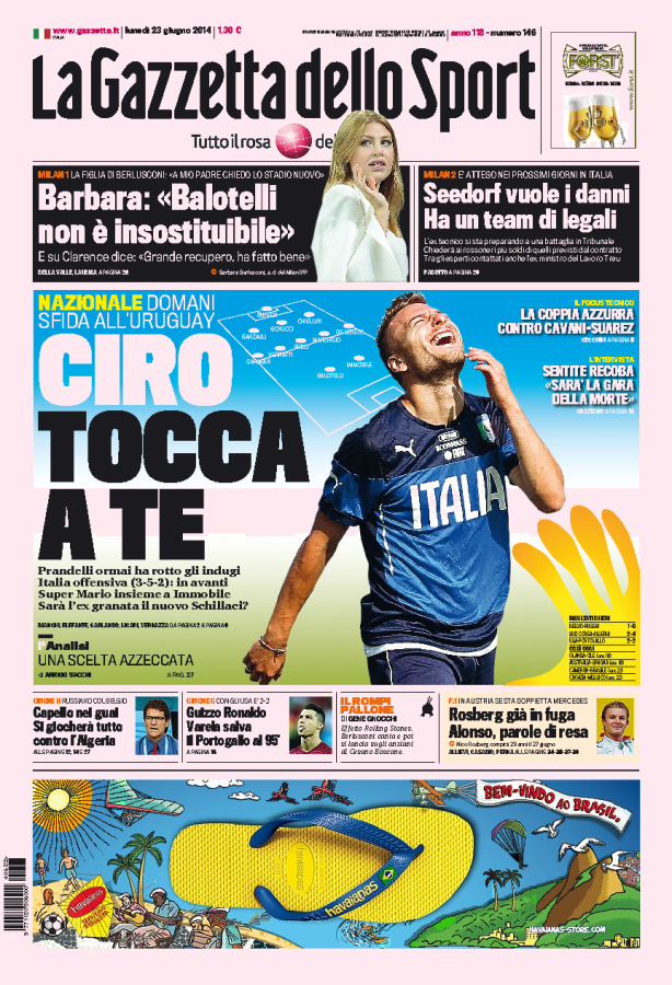 Gazzetta 23.06.14
