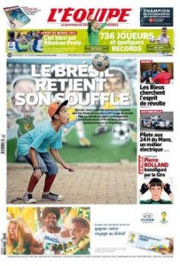 L'Equipe 11.06.14