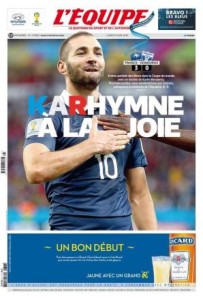 L'Equipe 16.06.14