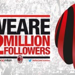 Milan: raggiunti i 2 milioni di followers!