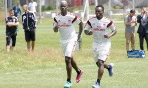 MARIO BALOTELLI, MICHAEL ESSIEN