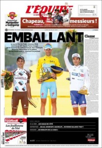L'Equipe 28.07.14