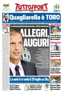 Tuttosport 17.07.14