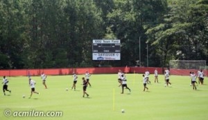 ACM_Gruppo Milan Allenamento