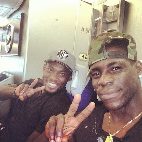 Instagram_Mario Balotelli_Michael Essien