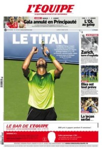 L'Equipe 11.08.14