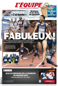 L'Equipe 18.08.14