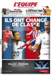 L'Equipe 03.09.14