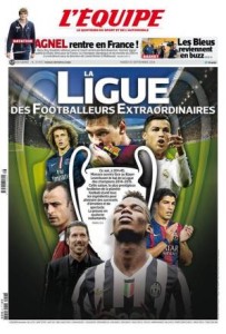L'Equipe 16.09.14