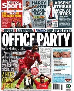 Mirror Sport 01.09.14