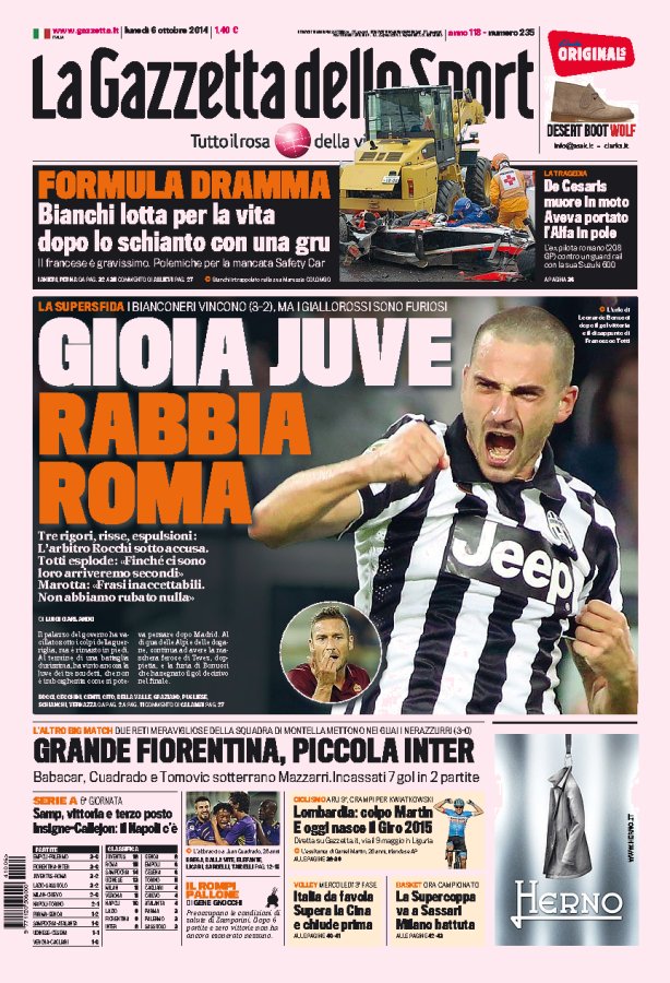 Gazzetta 06.10.14