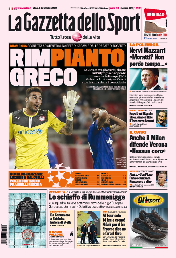 Gazzetta 23.10.14