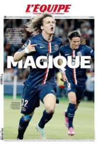 L'Equipe 01.10.14