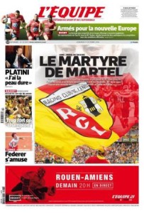 L'Equipe 17.10.14