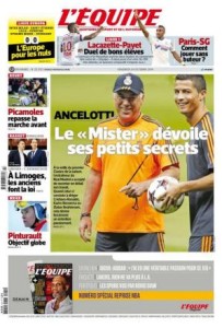L'Equipe 24.10.14