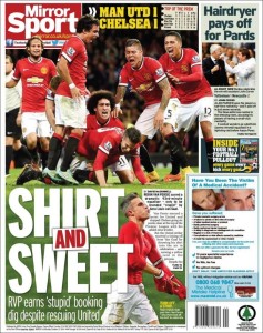 Mirror Sport 27.10.14