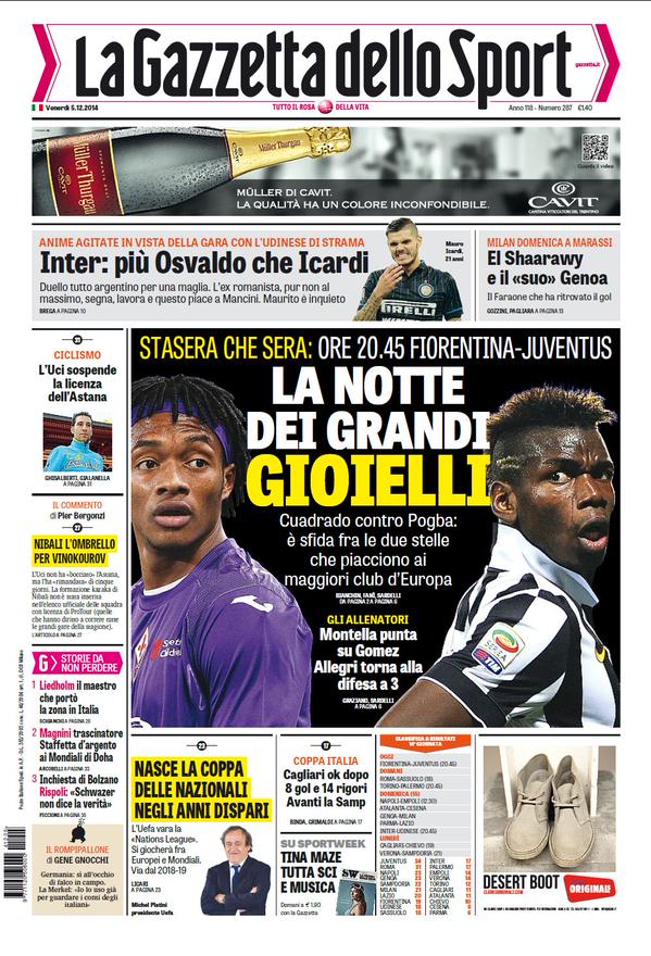 Gazzetta 05.12.14