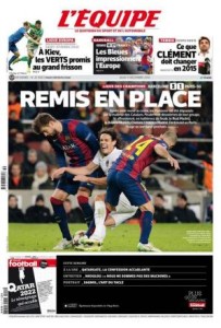 L'Equipe 11.12.14