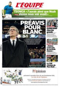 L'Equipe 12.11.14