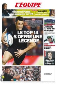 L'Equipe 19.12.14