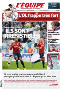 L'Equipe 22.12.14