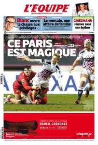 L'Equipe 29.12.14