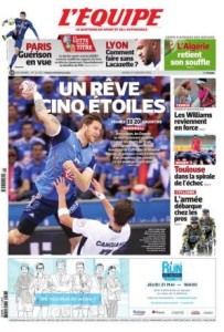 L'Equipe 27.01.15