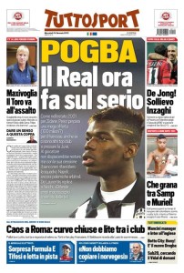 Tuttosport 14.01.15