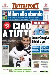 Tuttosport 19.01.15