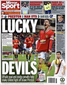 Mirror Sport 17.02.15