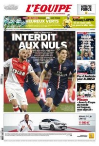 L'Equipe 04.03.15