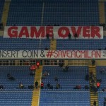 Curva Sud: ”Berlusconi devi vendere!”