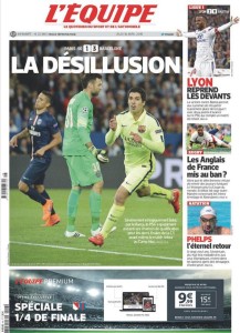 L'Equipe 16.04.15