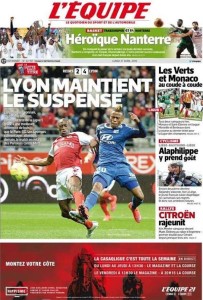 L'Equipe 27.04.15